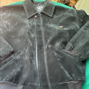 Men's Black Leather Jacket